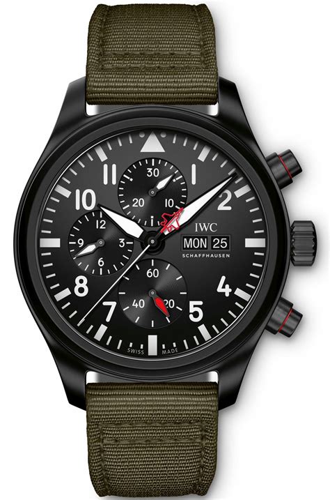 iwc ceramic|iwc top gun ceratanium.